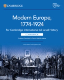 Cambridge International AS Level History Modern Europe 1774–1924 Coursebook with Digital Access (2 Years) - Goodlad, Graham