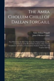 Image for The Amra Choluim Chilli of Dallan Forgaill