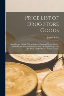 Image for Price List of Drug Store Goods