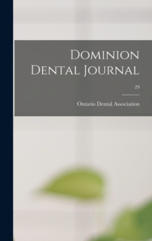 Image for Dominion Dental Journal; 29