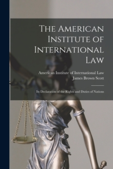 Image for The American Institute of International Law