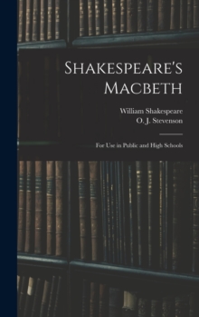Image for Shakespeare's Macbeth : for Use in Public and High Schools