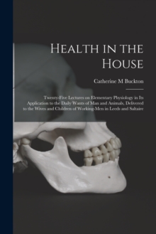 Image for Health in the House [microform]