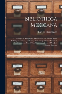 Image for Bibliotheca Mexicana