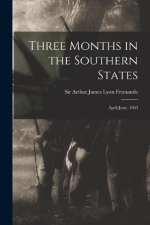 Image for Three Months in the Southern States