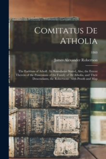 Image for Comitatus De Atholia