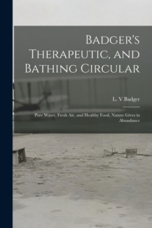 Image for Badger's Therapeutic, and Bathing Circular
