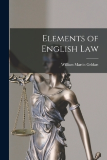 Image for Elements of English Law