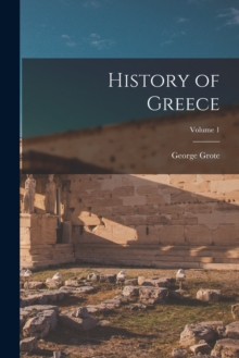 Image for History of Greece; Volume 1