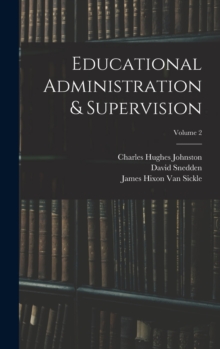 Image for Educational Administration & Supervision; Volume 2