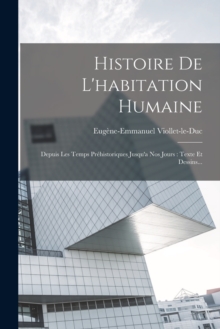 Image for Histoire De L'habitation Humaine