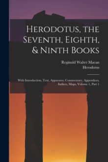 Image for Herodotus, the Seventh, Eighth, & Ninth Books