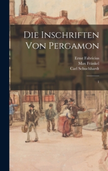 Image for Die Inschriften von Pergamon : 1