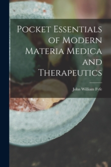 Image for Pocket Essentials of Modern Materia Medica and Therapeutics