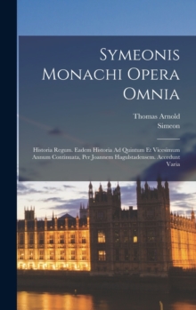 Image for Symeonis Monachi Opera Omnia