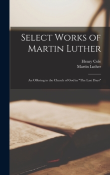 Image for Select Works of Martin Luther
