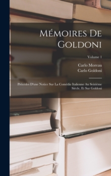 Image for Memoires De Goldoni