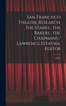 Image for San Francisco Theatre Research