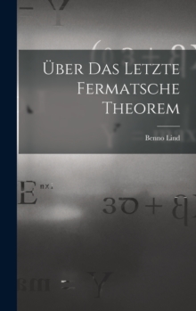 Image for Uber Das Letzte Fermatsche Theorem