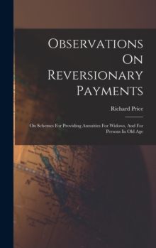 Image for Observations On Reversionary Payments