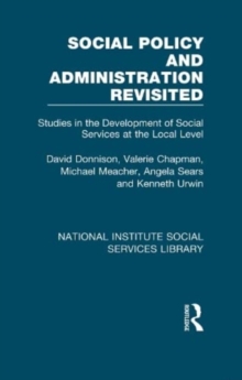 Image for Social Policy and Administration Revisited