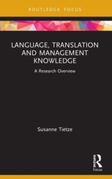 Image for Language, translation and management knowledge  : a research overview