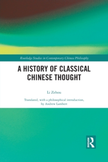 Image for A History of Classical Chinese Thought