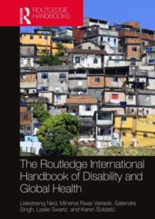 Image for The Routledge international handbook of disability and global health
