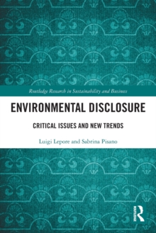 Environmental Disclosure: Critical Issues and New Trends