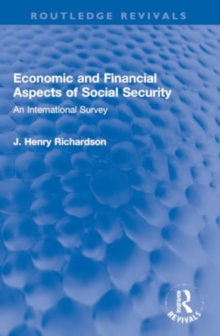 Image for Economic and Financial Aspects of Social Security