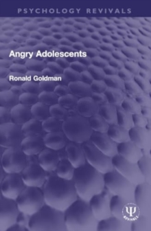 Image for Angry adolescents