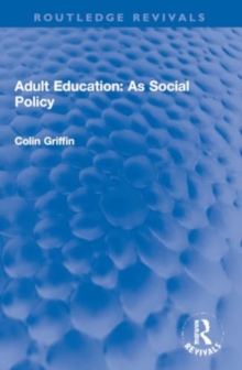 Image for Adult Education: As Social Policy