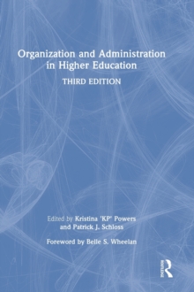 Image for Organization and Administration in Higher Education