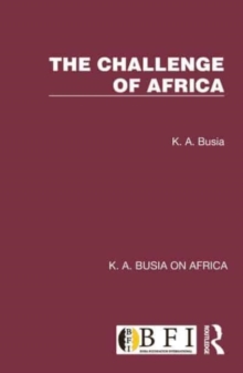 The Challenge of Africa