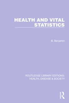 Image for Health and Vital Statistics