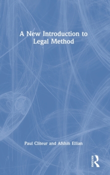 Image for A new introduction to legal method