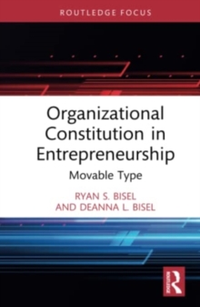 Organizational Constitution in Entrepreneurship: Movable Type