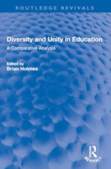 Image for Diversity and Unity in Education