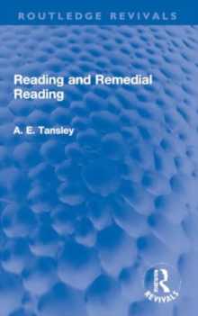 Image for Reading and Remedial Reading