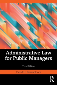 Image for Administrative Law for Public Managers
