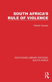 Image for South Africa's Rule of Violence