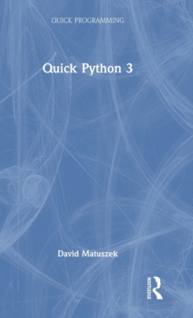 Image for Quick Python 3