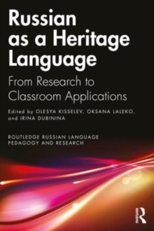 Image for Russian as a heritage language  : from research to classroom applications