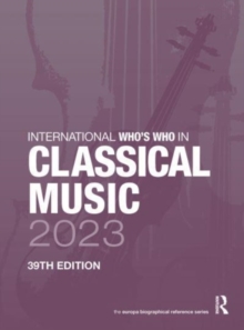 Image for International Who's Who in Classical Music 2023