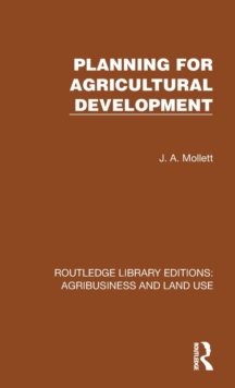 Image for Planning for Agricultural Development