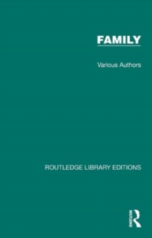 Image for Routledge Library Editions: Family