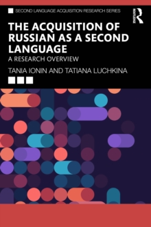 Acquisition of Russian as a Second Language