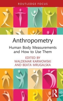 Image for Anthropometry  : human body measurements and how to use them