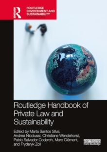 Image for Routledge Handbook of Private Law and Sustainability
