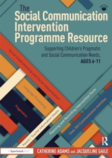 Image for The Social Communication Intervention Programme Resource